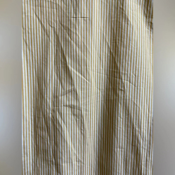 Calvin Klein striped cotton belted shirt dress Sz 14 - Picture 5 of 11